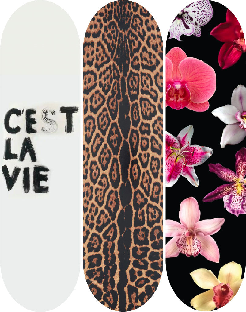 ୨୧ハート ペンライト シート オーダー.ಇ/ᐠˬ ͜ ˬ ᐟ\∫.₊̣ zl CEST LA VIE x LEOPARD x ORCHID – Manic Cherry