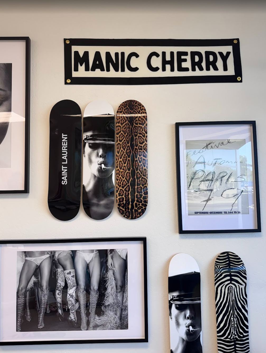 YSL X SMOKING GIRL X LEOPARD