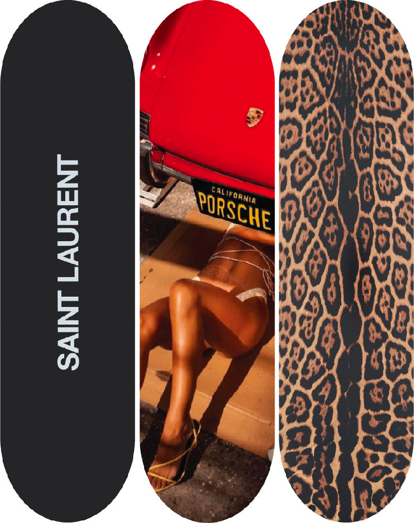 YSL X PORSCHE X LEOPARD