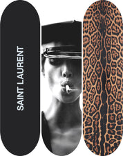 YSL X SMOKING GIRL X LEOPARD